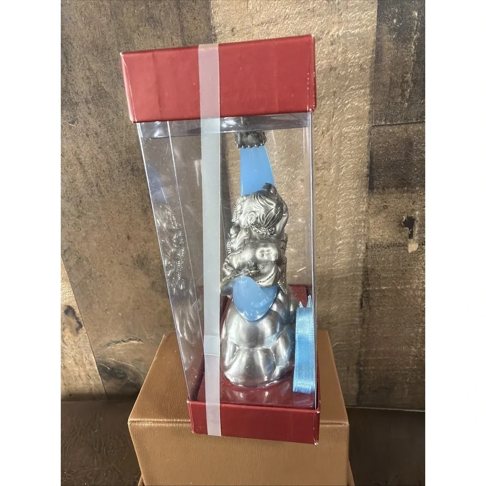 Lenox 2000 Millennium Baby Boy Ornament Pewter Moon NIB‎ Sealed New In Box